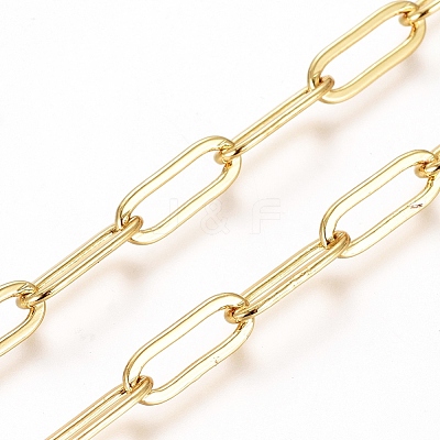Brass Paperclip Chains CHC-G007-03G-1