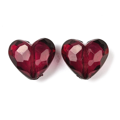 Transparent Acrylic Beads X-PL318Y-8-1