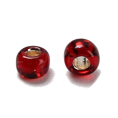 Silver Lined Glass Seed Beads SEED-H004-01B-1