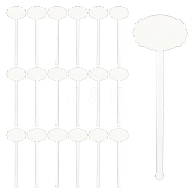 24Pcs Transparent Acrylic Stirring Rods AJEW-FG0003-15A-1