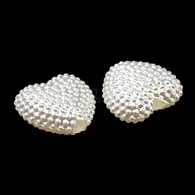 ABS Imitation Pearl Beads X-OACR-K001-35-1