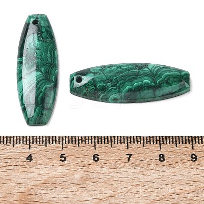Natural Malachite Pendants G-B187-01A-06-1