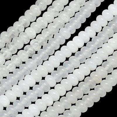 Natural Malaysia Jade Beads Strands G-B165-G01-5x8mm-04-1