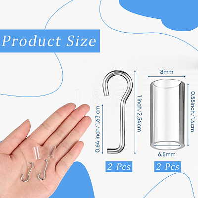 Iron and Plastic Blinds Hook Accessories FIND-WH20040-17-1