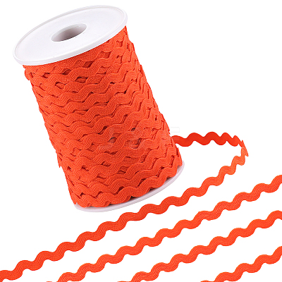 2 trands Polyester Wave Bending Fringe Trim OCOR-GF0003-02A-1