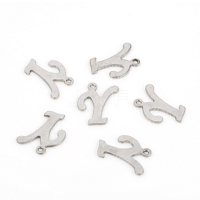 Non-Tarnish 201 Stainless Steel Pendants STAS-L244-04Y-P-1