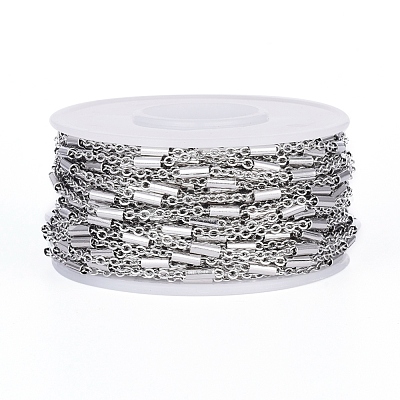 Tarnish Resistant 304 Stainless Steel Cable Chains CHS-D029-01P-1