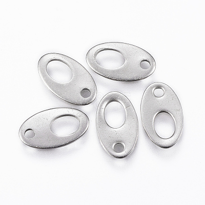 Tarnish Resistant 201 Stainless Steel Chain Tabs STAS-K154-54P-1