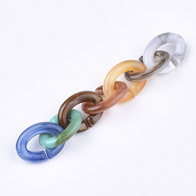 Acrylic Beads OACR-T011-131-1