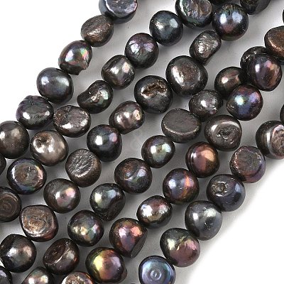 Natural Cultured Freshwater Pearl Beads Strands LS-PEAR-P250214-S-1