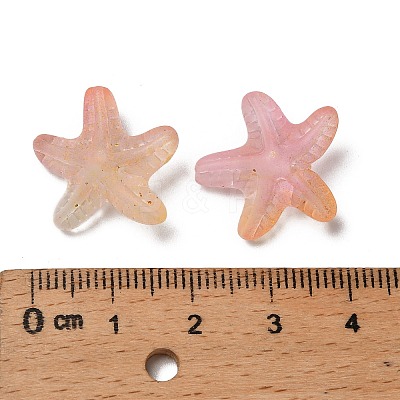 Opaque Acrylic Beads OACR-H056-02H-1