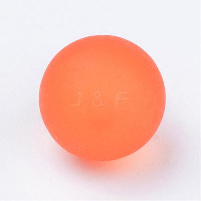 Transparent Acrylic Beads FACR-R022-10mm-M-1