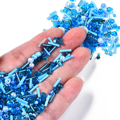 Glass Seed Beads SEED-S059-004-1