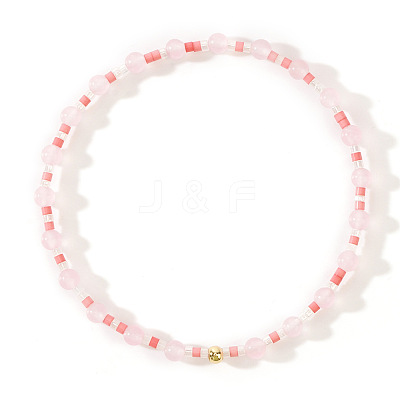 Bohemian Style Natural Aventurine Beads Stretch Bracelets for Women EK0651-4-1