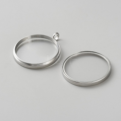 304 Stainless Steel Locket Pendants STAS-WH0033-76C-P-1
