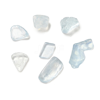 Natural Aquamarine Chip Beads G-Q193-04A-1