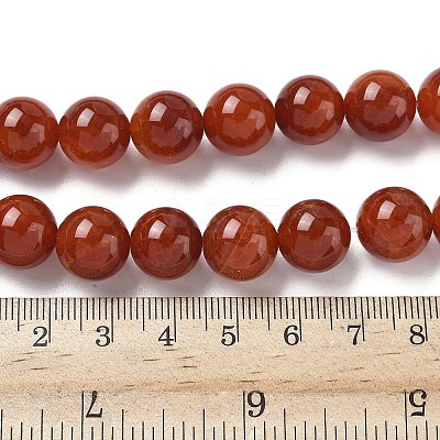 Natural Crackle Agate Beads Strands G-I394-B15-12mm-1