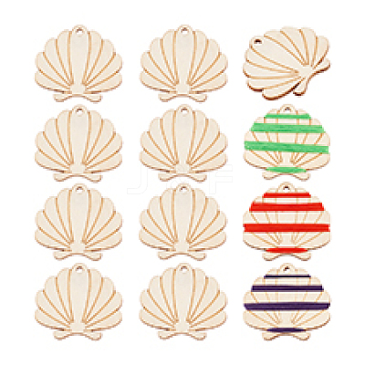 20Pcs Wood Thread Winding Boards FIND-PH0023-31C-1
