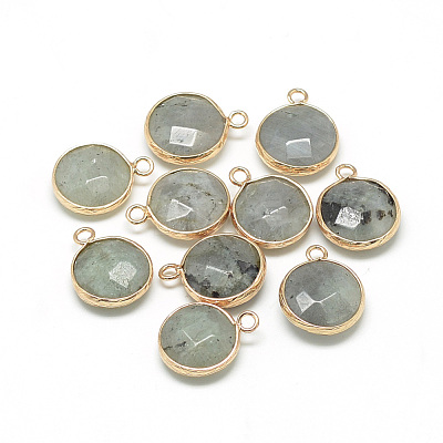 Natural Labradorite Pendants X-G-Q964-12G-1