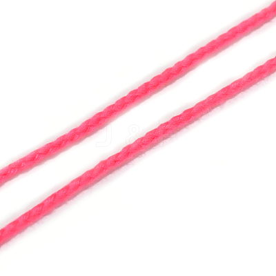 20M Polyester Braided Cord for Jewelry Making OCOR-G015-04A-07-1