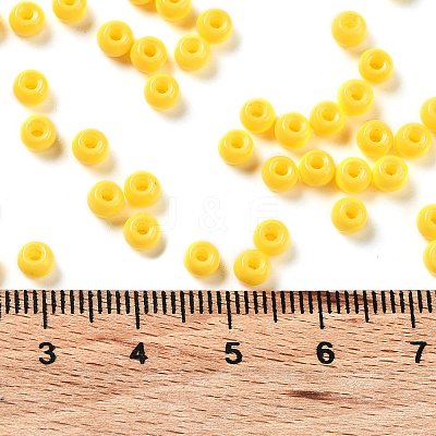 Baking Paint Glass Seed Beads SEED-H002-I-B502-1