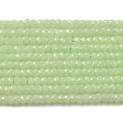 Synthetic Luminous Stone Beads Strands G-C086-01A-08-1