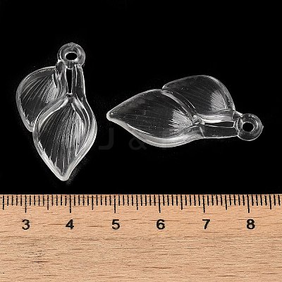 Transparent Acrylic Pendants TACR-G048-04C-1