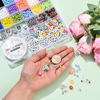 DIY Bracelet Making Kit DIY-YW0007-98-1