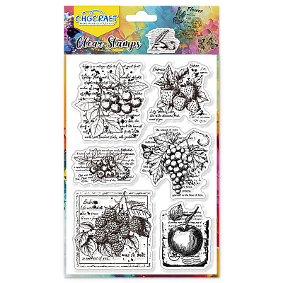 PVC Plastic Clear Stamps DIY-WH0631-0748-1