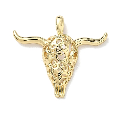 Brass Pendants KK-C165-02G-1
