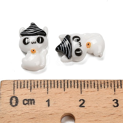 Halloween Opaque Resin Cabochons CRES-I045-01A-02-1