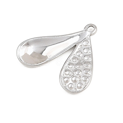 304 Stainless Steel Pendant Rhinestone Settings SA-CBA038A-01A-P-1