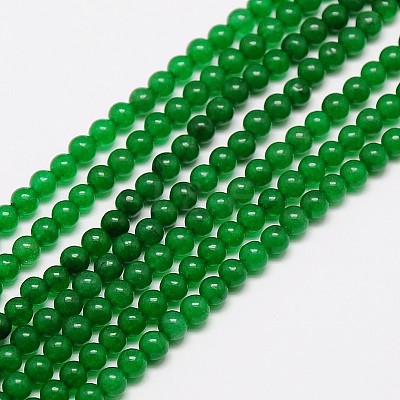 Natural Malaysia Jade Bead Strands G-M097-8mm-05-1