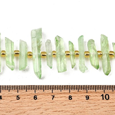 Natural Quartz Crystal Beads Strands G-F800-C14-1