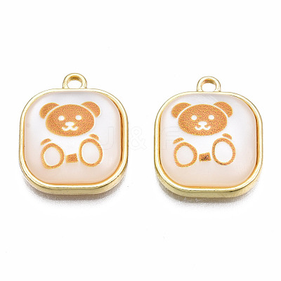 Resin Pendants PALLOY-N161-004-NR-1