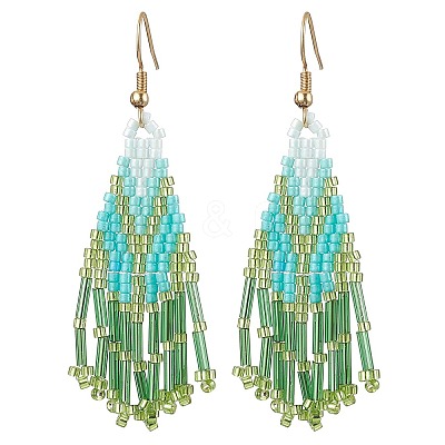 3Pair 304 Stainless Steel Boho Dangle Earrings EJEW-MZ00264-03-1