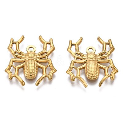 Ion Plating(IP) Halloween Theme 201 Stainless Steel Pendants STAS-N098-147LG-1