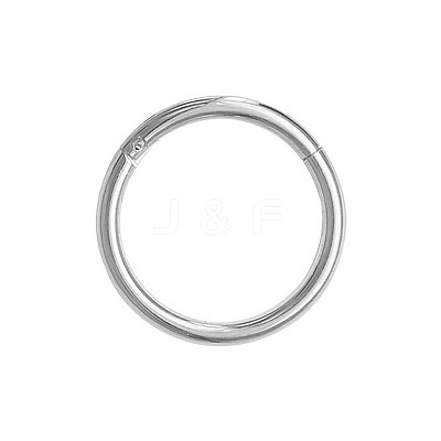 316L Surgical Stainless Steel Hoop Cartilage Earrings WGB51CA-75-1