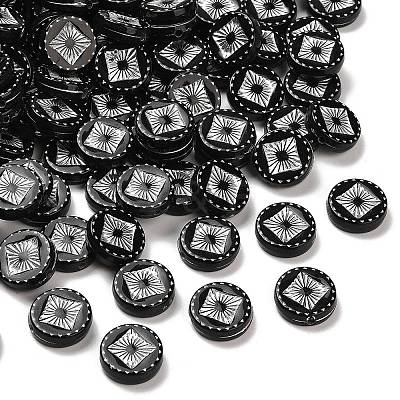Opaque Acrylic Beads MACR-K359-55B-1