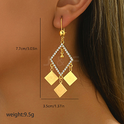 Elegant Middle Eastern Style Zinc Alloy Chandelier Earrings RG4229-2-1