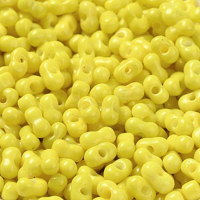 Baking Paint Glass Seed Beads SEED-K009-01A-08-1