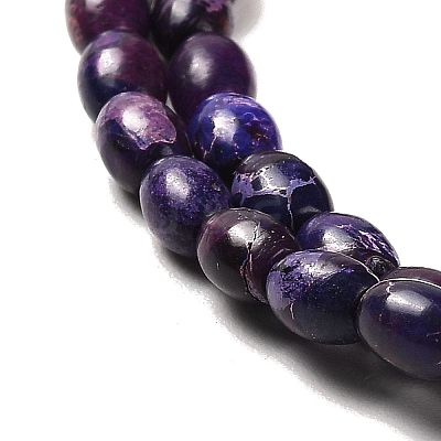 Synthetic Regalite/Imperial Jasper/Sea Sediment Jasper Beads Strands G-F765-J02-01-1