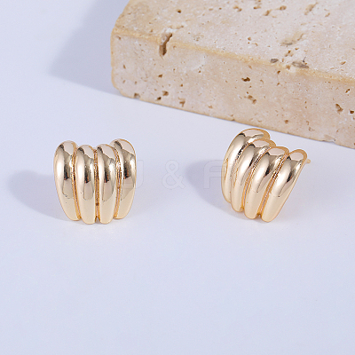 Banana Brass Stud Earrings GV0616-1