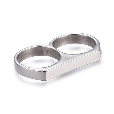 Tarnish Resistant 304 Stainless Steel Finger Rings RJEW-O032-13P-18mm-1