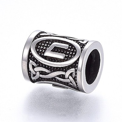 304 Stainless Steel Beads STAS-H460-01AS-13-1