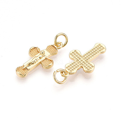 Brass Pendants KK-D325-38G-1
