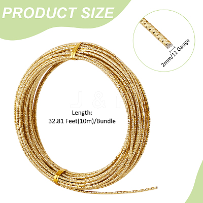 Round Aluminum Wire AW-WH0015-02G-1