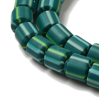Polymer Clay Beads Strands CLAY-H006-01M-1
