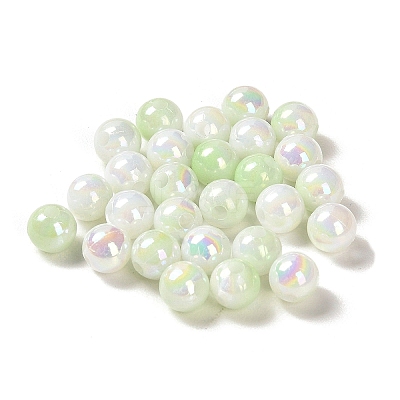 Opaque Acrylic Beads OACR-Z016-01B-04-1