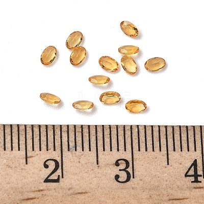 Faceted Natural Yellow Quartz Cabochons G-I295-05C-16A-07-1